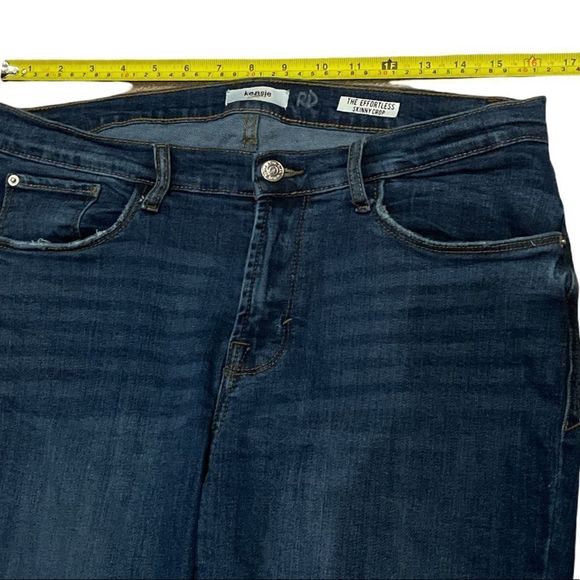 Kenzie Jeans The Effortless skinny crop raw hem size 8/29 - Picture 2 of 10